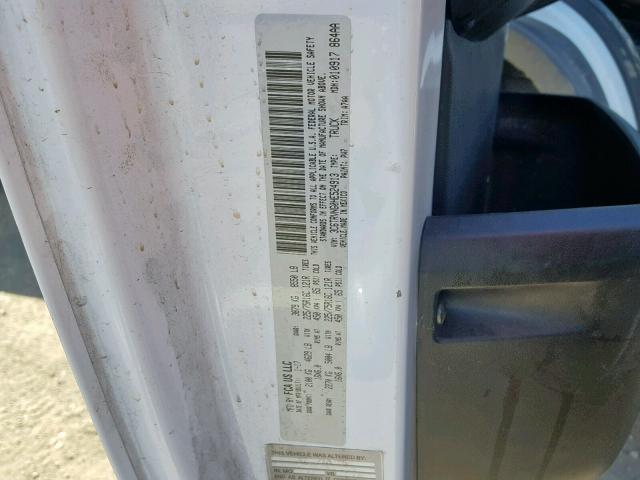3C6TRVNG0HE524913 - 2017 RAM PROMASTER WHITE photo 10