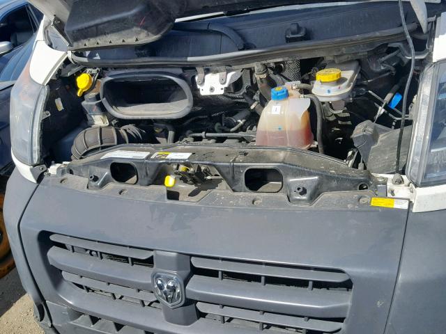 3C6TRVNG0HE524913 - 2017 RAM PROMASTER WHITE photo 7