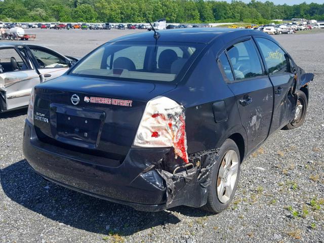 3N1AB61E38L763644 - 2008 NISSAN SENTRA 2.0 BLACK photo 4