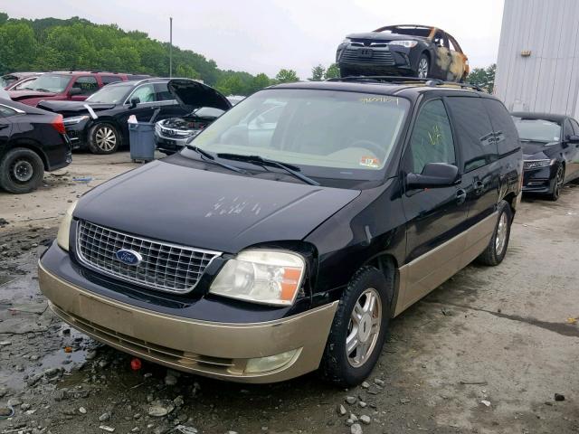 2FMDA582X4BA93949 - 2004 FORD FREESTAR L BLACK photo 2