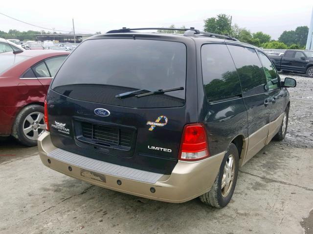 2FMDA582X4BA93949 - 2004 FORD FREESTAR L BLACK photo 4