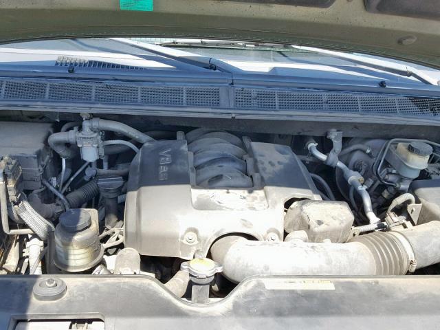 5N1AA08A65N729849 - 2005 NISSAN ARMADA SE GREEN photo 7