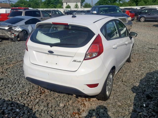 3FADP4TJ0GM185690 - 2016 FORD FIESTA S WHITE photo 4