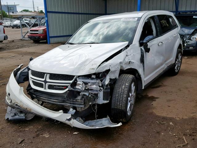 3C4PDDEG2HT505388 - 2017 DODGE JOURNEY GT WHITE photo 2