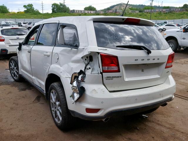 3C4PDDEG2HT505388 - 2017 DODGE JOURNEY GT WHITE photo 3