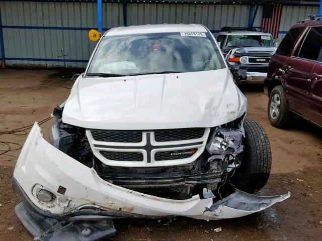 3C4PDDEG2HT505388 - 2017 DODGE JOURNEY GT WHITE photo 9