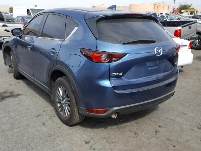 JM3KFABM1J1318189 - 2018 MAZDA CX-5 SPORT BLUE photo 3