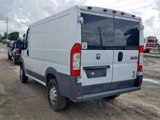 3C6TRVNGXHE524935 - 2017 RAM PROMASTER WHITE photo 3