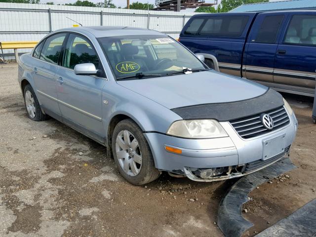 WVWTH63B93P247762 - 2003 VOLKSWAGEN PASSAT GLX BLUE photo 1