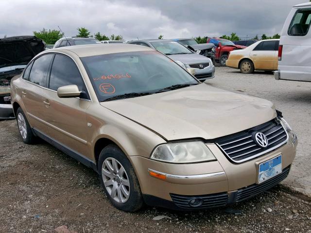 WVWPD63B41P069026 - 2001 VOLKSWAGEN PASSAT GLS GOLD photo 1