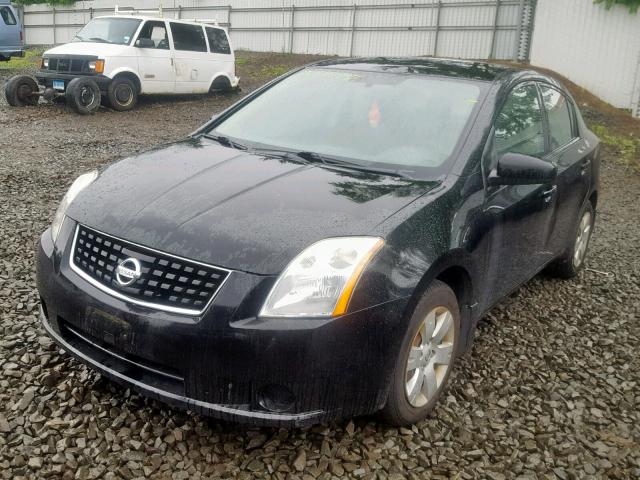 3N1AB61E48L672737 - 2008 NISSAN SENTRA 2.0 BLACK photo 2