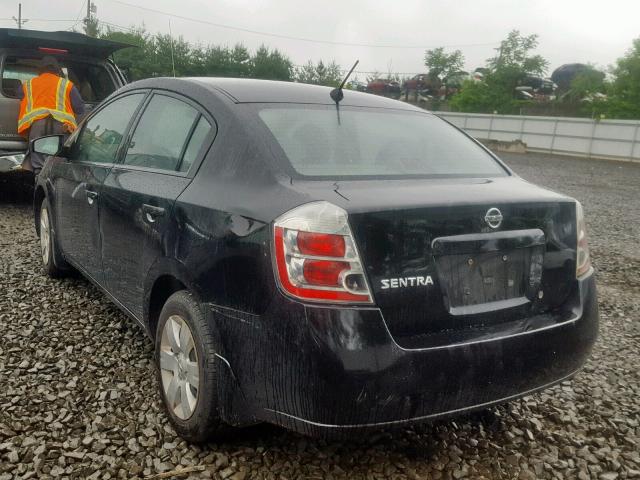 3N1AB61E48L672737 - 2008 NISSAN SENTRA 2.0 BLACK photo 3