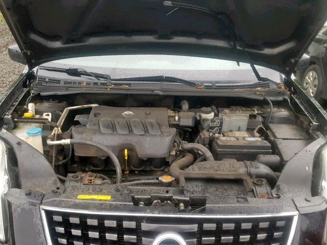 3N1AB61E48L672737 - 2008 NISSAN SENTRA 2.0 BLACK photo 7