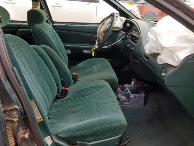 1FALP52U2SA315245 - 1995 FORD TAURUS GL GREEN photo 5