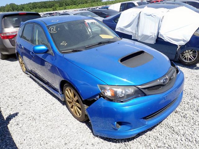 JF1GH7G67AG823744 - 2010 SUBARU IMPREZA WR BLUE photo 1