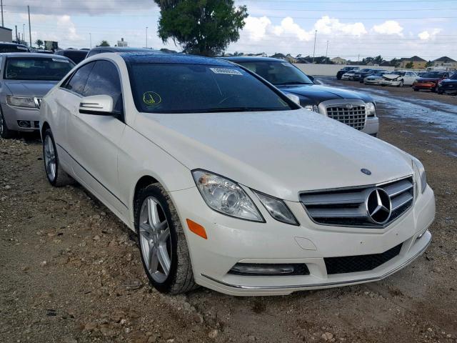 WDDKJ5KB9DF197941 - 2013 MERCEDES-BENZ E 350 WHITE photo 1