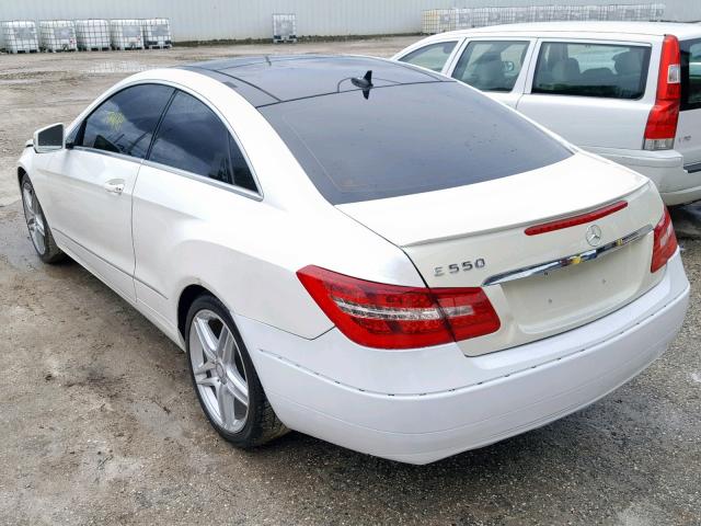 WDDKJ5KB9DF197941 - 2013 MERCEDES-BENZ E 350 WHITE photo 3