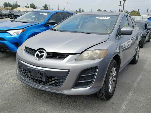 JM3ER2WM7A0303593 - 2010 MAZDA CX-7 SILVER photo 2