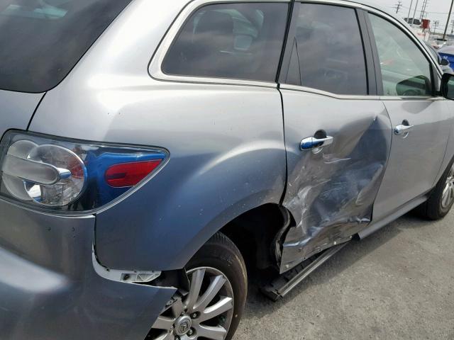 JM3ER2WM7A0303593 - 2010 MAZDA CX-7 SILVER photo 9