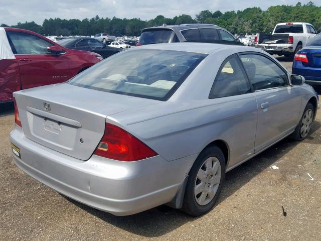 1HGEM22912L050684 - 2002 HONDA CIVIC EX SILVER photo 4