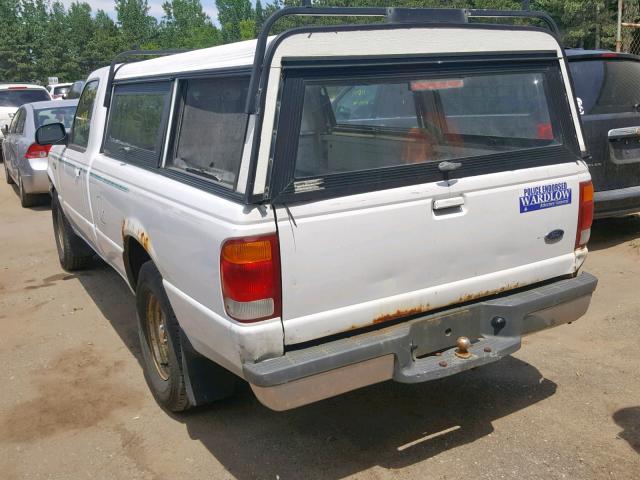 1FTYR10C2WPB35425 - 1998 FORD RANGER WHITE photo 3