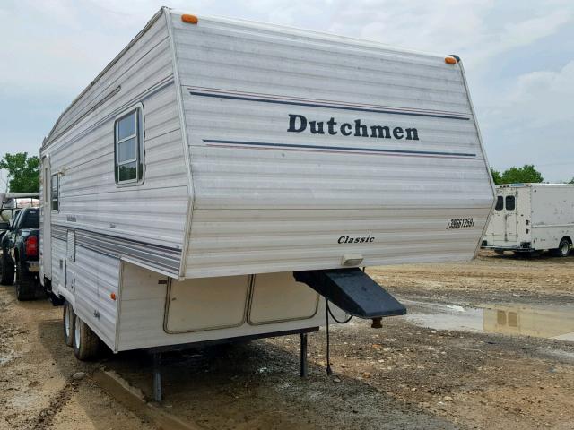 47CF40L2XXR093464 - 1999 DUTC 5TH WHEEL WHITE photo 1