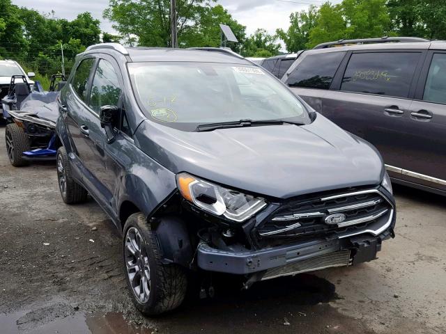 MAJ6S3KL8KC260554 - 2019 FORD ECOSPORT T GRAY photo 1