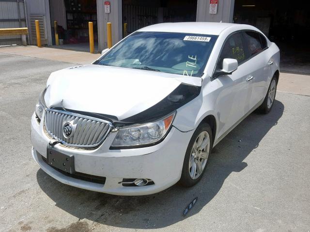 1G4GC5E34CF170445 - 2012 BUICK LACROSSE WHITE photo 2