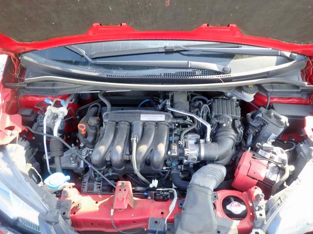 3HGGK5H8XFM706450 - 2015 HONDA FIT EX RED photo 7