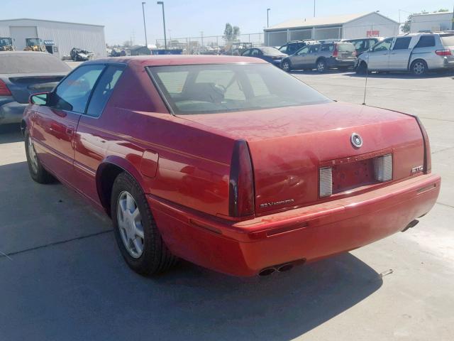 1G6ET1293XU611368 - 1999 CADILLAC ELDORADO T RED photo 3