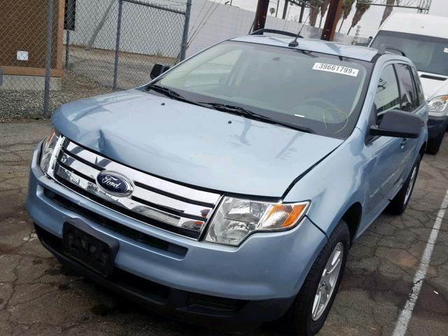 2FMDK36C98BA67071 - 2008 FORD EDGE SE BLUE photo 2