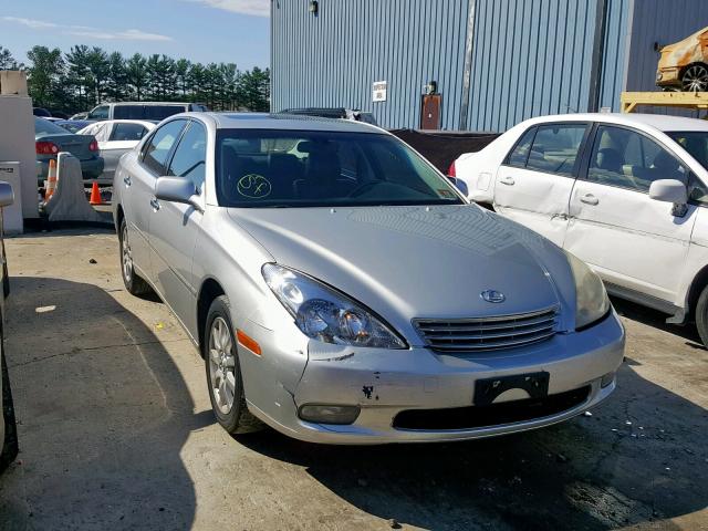 JTHBF30GX30139061 - 2003 LEXUS ES 300 SILVER photo 1