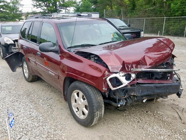 1GKDT13S332388804 - 2003 GMC ENVOY RED photo 1