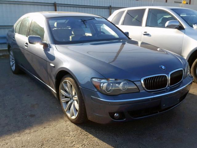 WBAHL83588DT12813 - 2008 BMW 750 I GRAY photo 1