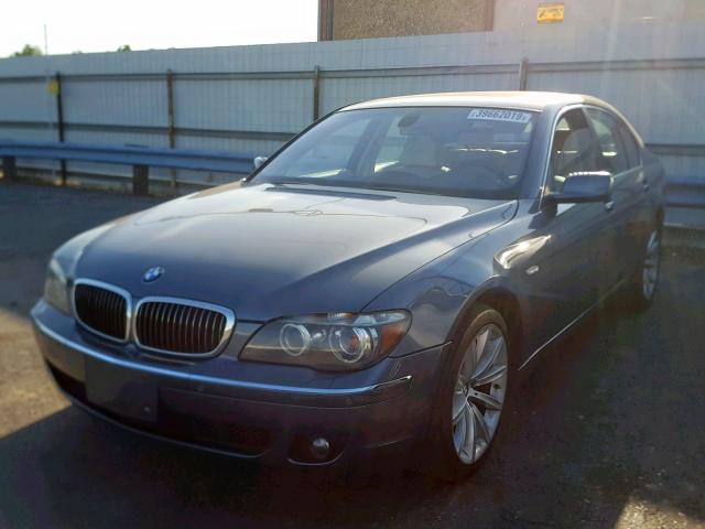 WBAHL83588DT12813 - 2008 BMW 750 I GRAY photo 2