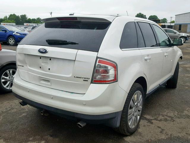 2FMDK4KC4ABB16730 - 2010 FORD EDGE LIMIT WHITE photo 4