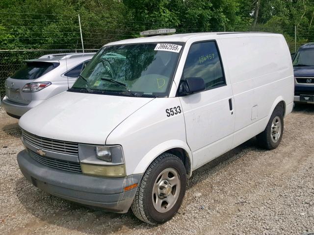 1GCDM19X04B102677 - 2004 CHEVROLET ASTRO WHITE photo 2