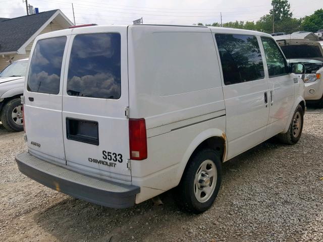 1GCDM19X04B102677 - 2004 CHEVROLET ASTRO WHITE photo 4