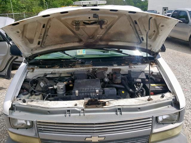 1GCDM19X04B102677 - 2004 CHEVROLET ASTRO WHITE photo 7