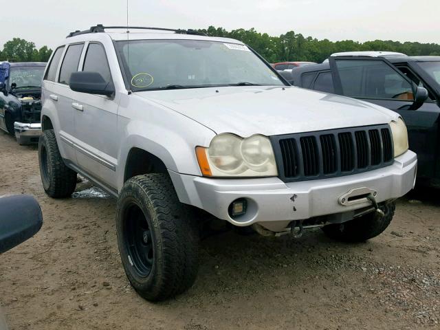 1J8HR58N85C553595 - 2005 JEEP GRAND CHER SILVER photo 1