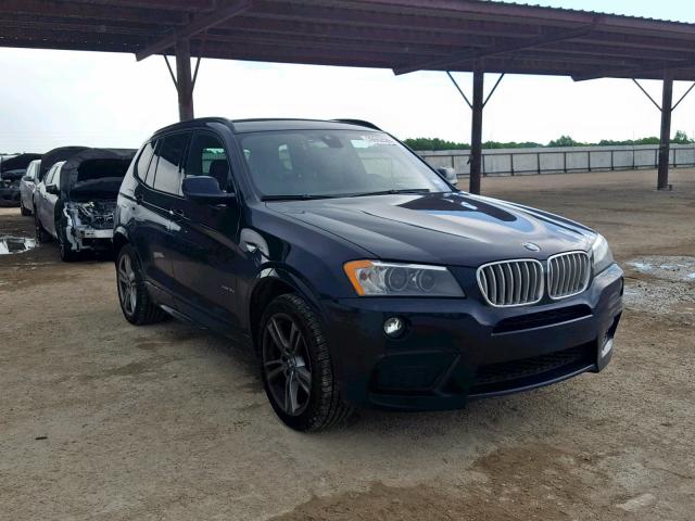 5UXWX7C54DL982821 - 2013 BMW X3 XDRIVE3 BLUE photo 1