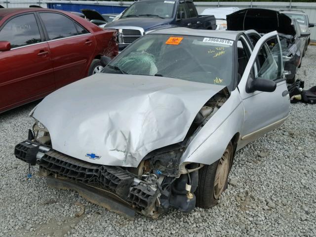 1G1JC524327321302 - 2002 CHEVROLET CAVALIER B SILVER photo 2