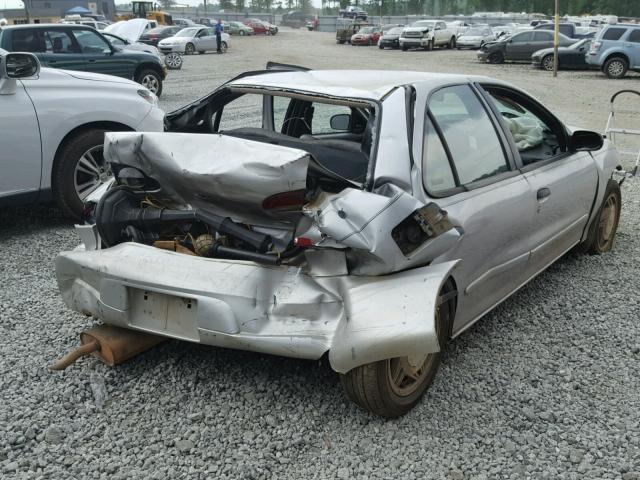 1G1JC524327321302 - 2002 CHEVROLET CAVALIER B SILVER photo 4