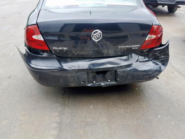 2G4WC582461224160 - 2006 BUICK LACROSSE C BLACK photo 9