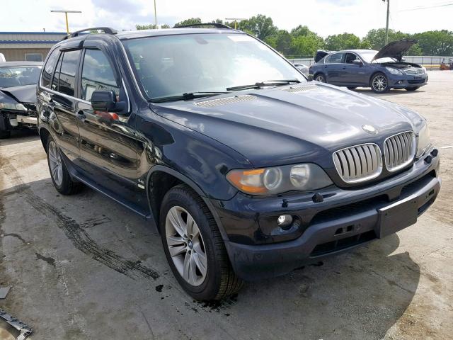 5UXFB53565LV13265 - 2005 BMW X5 4.4I BLACK photo 1