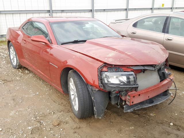 2G1FA1E31F9234977 - 2015 CHEVROLET CAMARO LS RED photo 1