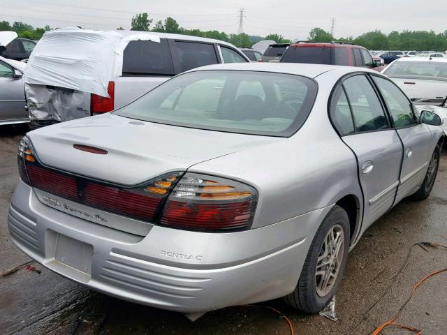 1G2HX52K734139098 - 2003 PONTIAC BONNEVILLE SILVER photo 4