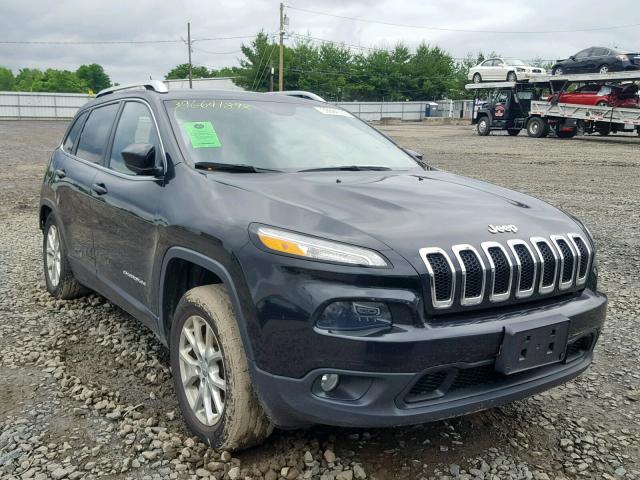 1C4PJMCS7FW792511 - 2015 JEEP CHEROKEE L BLACK photo 1