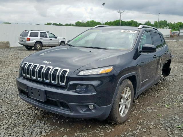 1C4PJMCS7FW792511 - 2015 JEEP CHEROKEE L BLACK photo 2