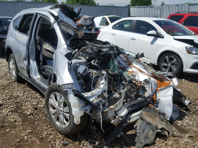 5J6RM4H7XCL083342 - 2012 HONDA CR-V EXL SILVER photo 1